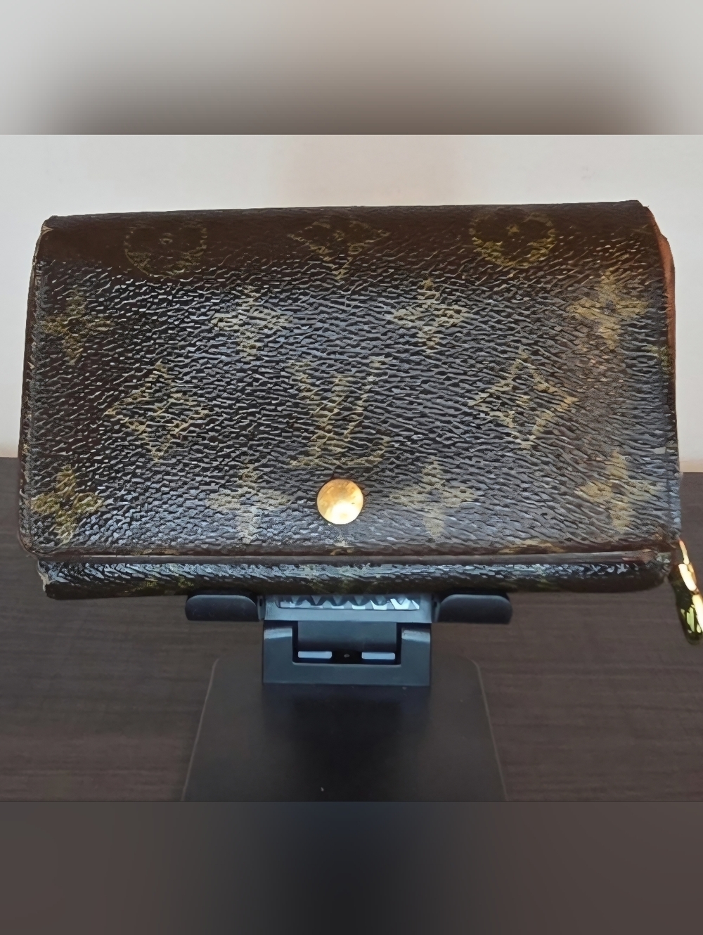Louis Vuitton Monogram Tresor Wallet Brown Canvas | Authentic | Vintage